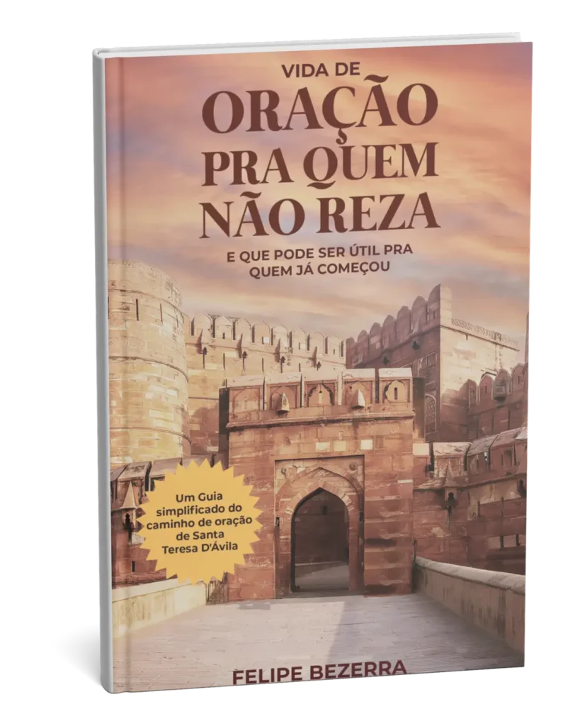 Capa do livro Vida de Oração pra quem não Reza